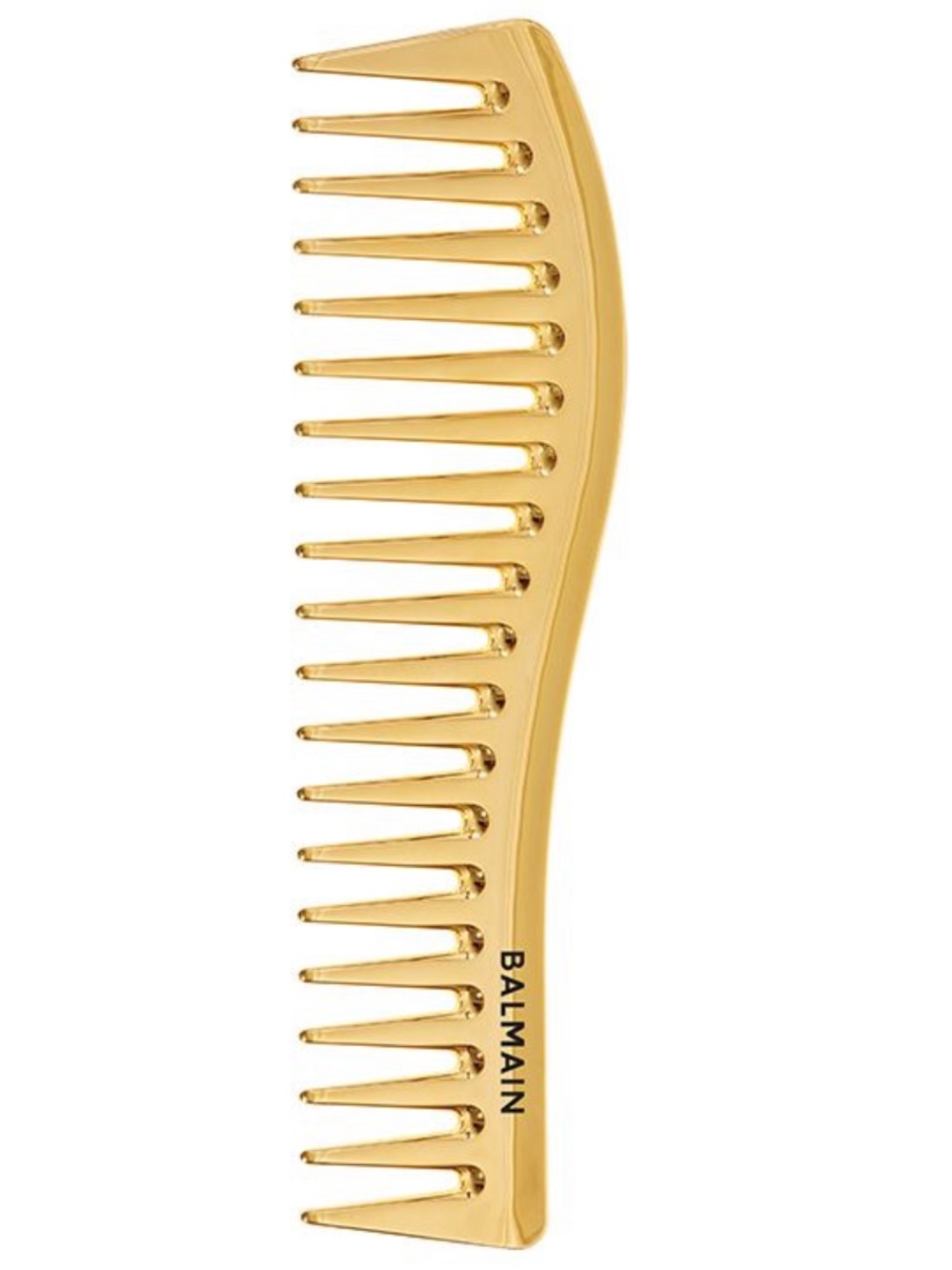 Balmain Metallic Gold Wide Tooth Styling Comb
